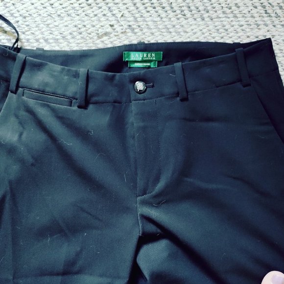 Ralph Lauren wide leg, black trousers size 8 - Picture 2 of 4